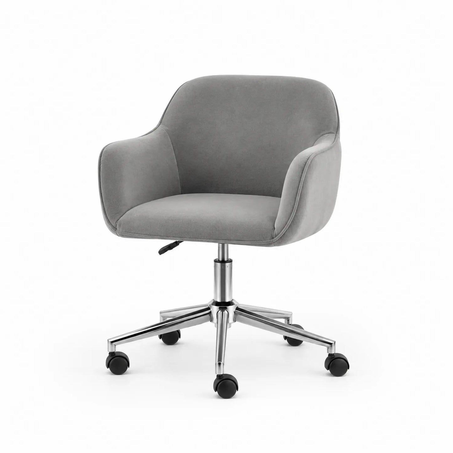 Sedia da ufficio in tessuto grigio